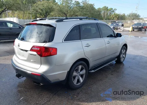 2012 Acura Mdx Technology Package z USA, uszkodzony, nr VIN 2HNYD2H32CH510846